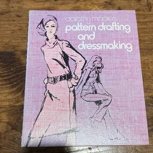 Pattern Drafting and Dressmaking Book vintage sewing book